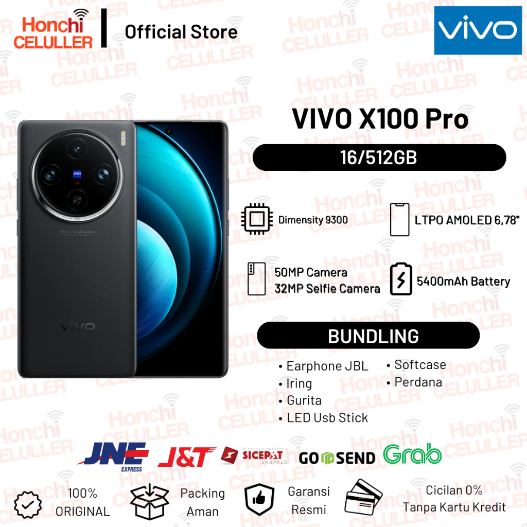 Vivo X100 Pro 16/512GB - ZEISS APO Telephoto Camera, ZEISS Multifocal Portrait, 4K Cinematic Portrai