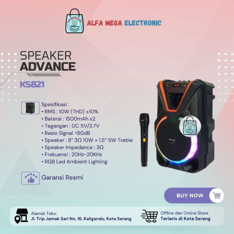Speaker Advance KS821