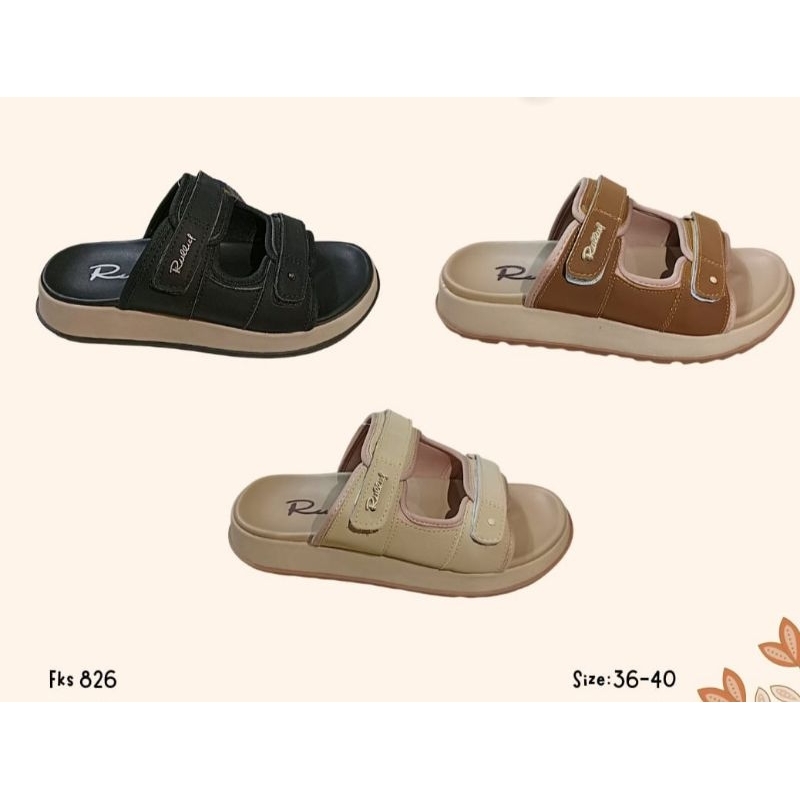 sandal slop rullief fks terbaru original