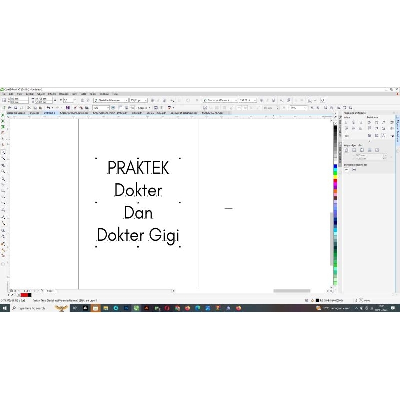 

cutting stiker custom desain & ukuran