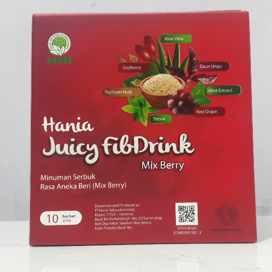 

Hania Juicy Fidrink Mix Berry 10 sachet