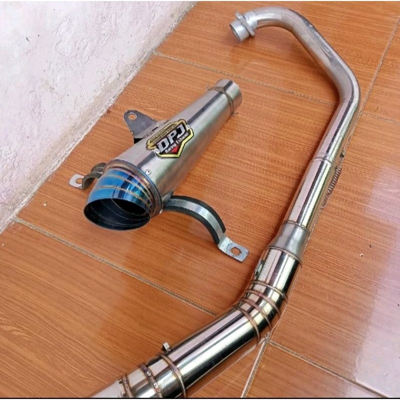 KNALPOT DPJ VIXSION SATRIA FU SONIC SUPRA GTR MX KING CB GL TIGER MP UNIVERSAL KNALPOT DPJ