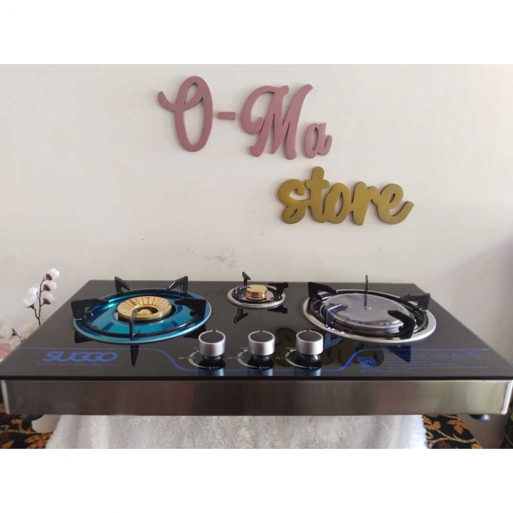 Kompor 3 Tungku Suggo Tekanan Rendah