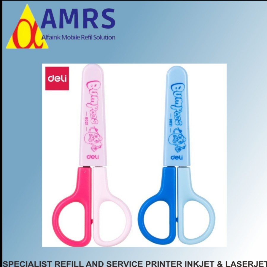 

Deli Gunting Bumpees dengan tutup 12cm - E6021