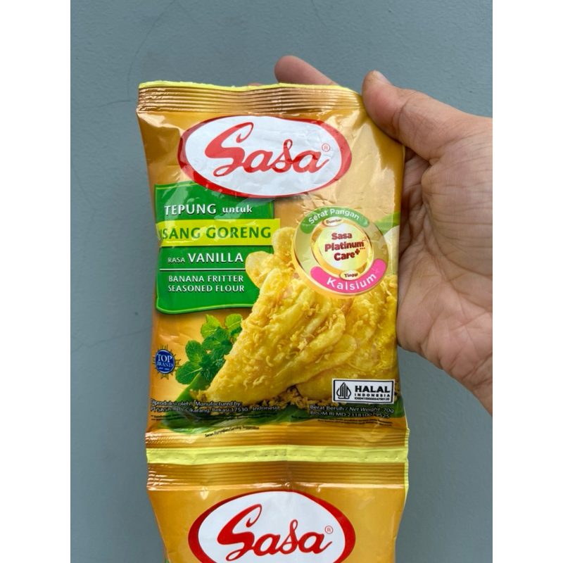 

HARGA SPESIAL!!! TEPUNG BUMBU SASA 70g 1 Renceng isi 10pcs