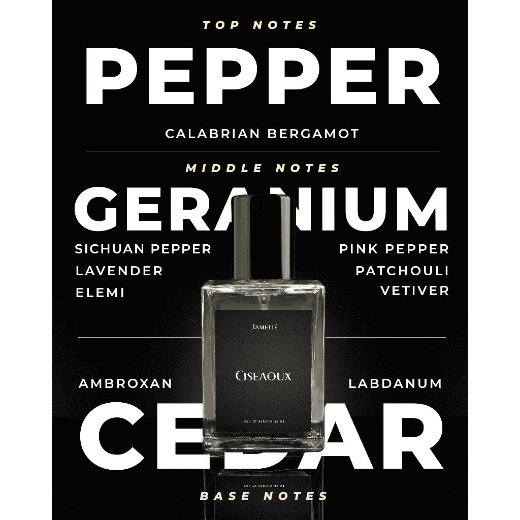 Jamette Perfume - Ciseaoux - Parfum Pria Tahan Lama 8 Jam Ori 100% - EDP 30ML - Parfum Rakyat Wangi 