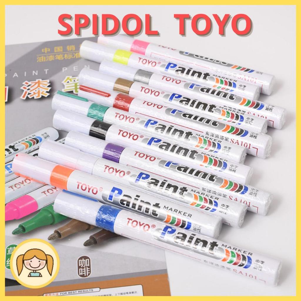 

Spidol Permanent Ban TOYO / VAuto (Kualitas Terbaik) Aneka Warna
