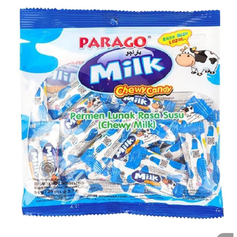 

PARAGO Milk Chewy Candy Permen Lunak Susu 108 g