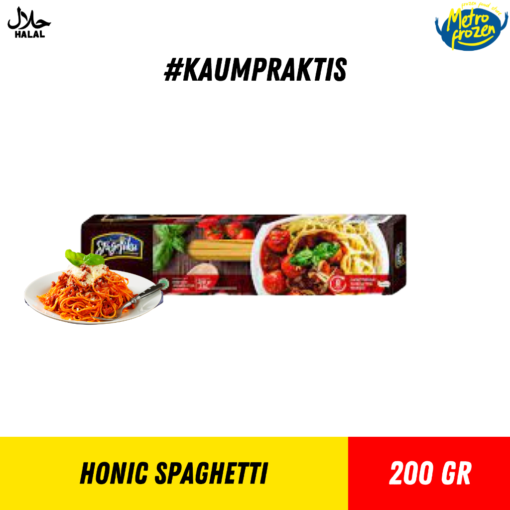 

Honic Spaghetti 200gr// spaghetti instan Banjarmasin