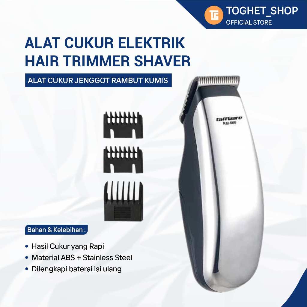 Alat Cukur Elektrik Hair Trimmer Shaver Cukur Kumis Elektrik Alat Cukur Jenggot Rambut Kumis Alis