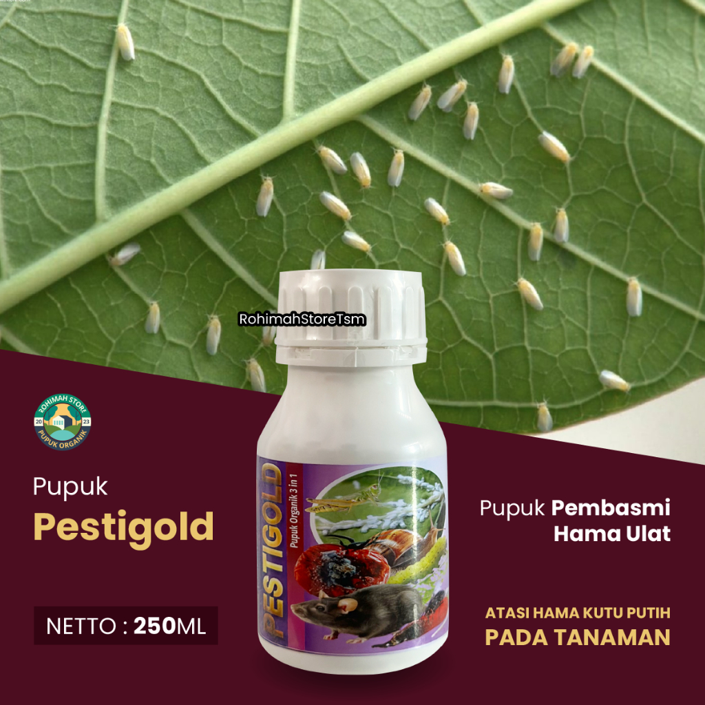 PUPUK MURAH Obat Semprot Atasi Hama Kutu Putih Pada Cabai, Cabe, Cengek, Sayuran, Palawija - Pupuk P