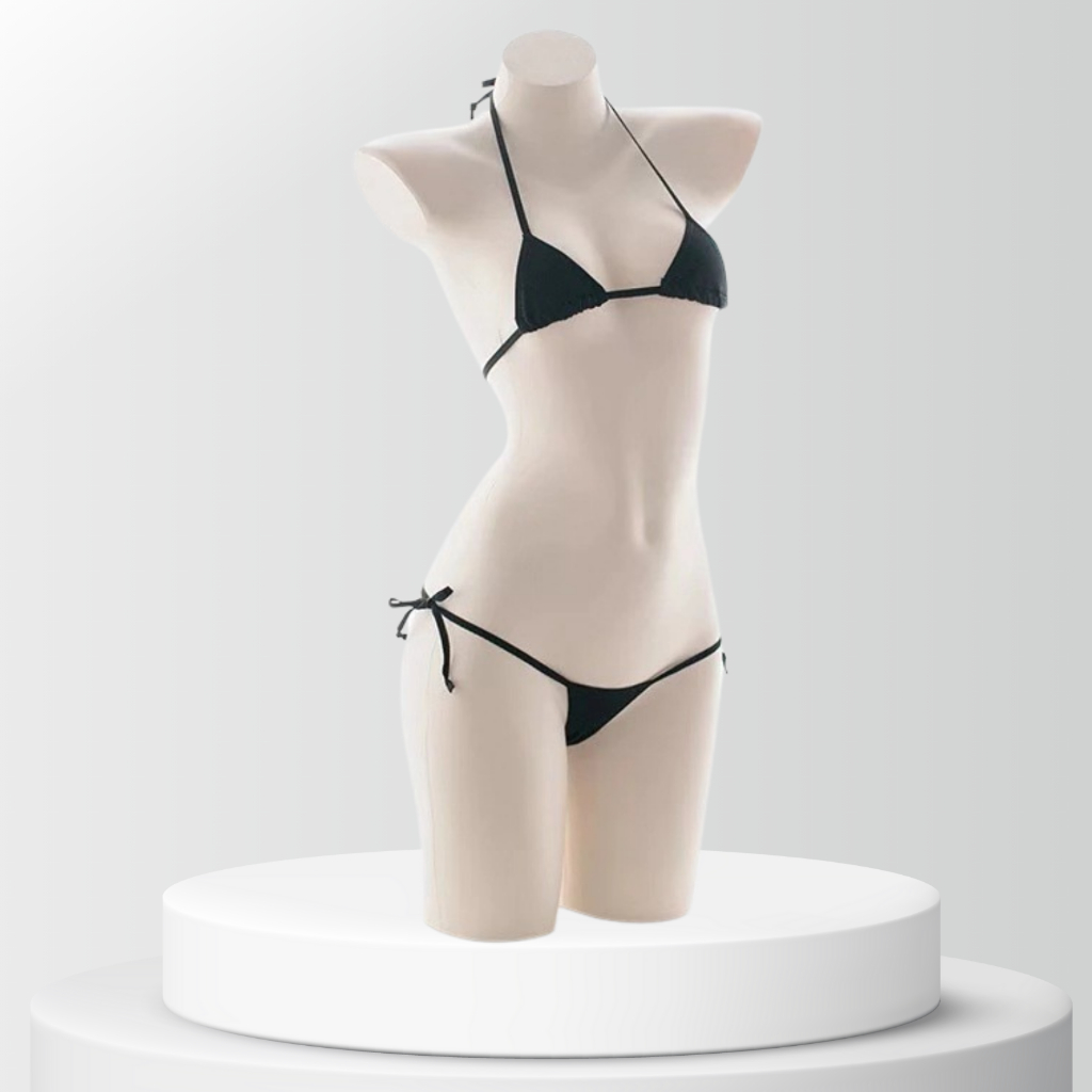 Set  G String Dan Bra Tali Ikat SG008