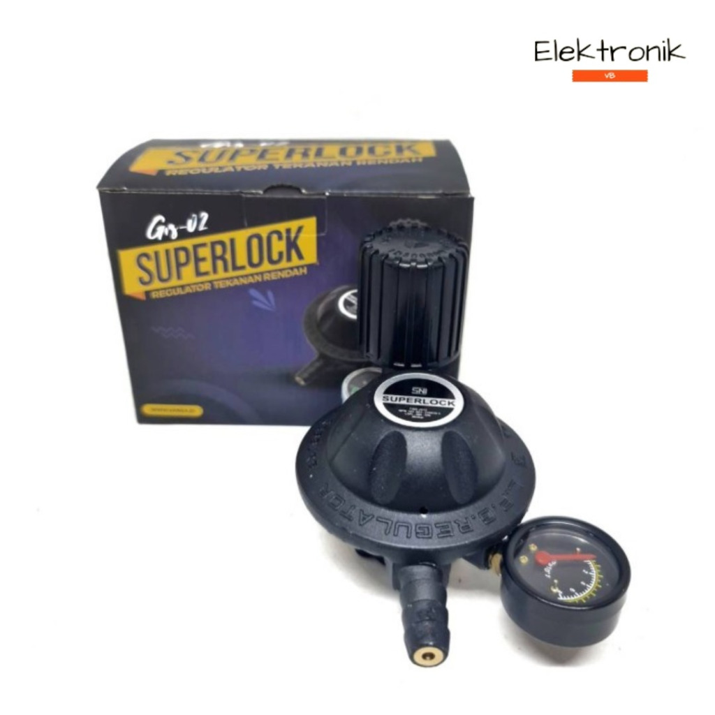Regulator Gascomp Meter Superlock GRS 02