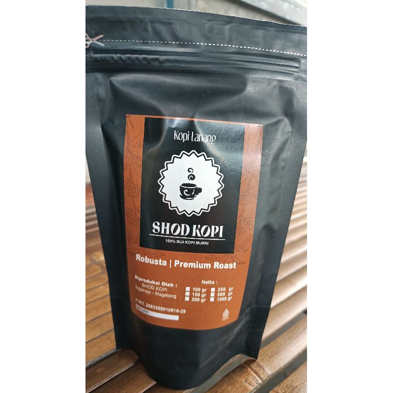 

Kopi Lanang Dengan Biji Kopi Pilihan, Kopi Robusta Asli Temanggung 100% Biji Kopi Murni, Harga Untuk 100 Gram