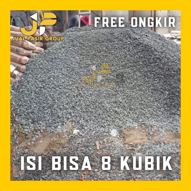 batu kerikil cor 1 truk