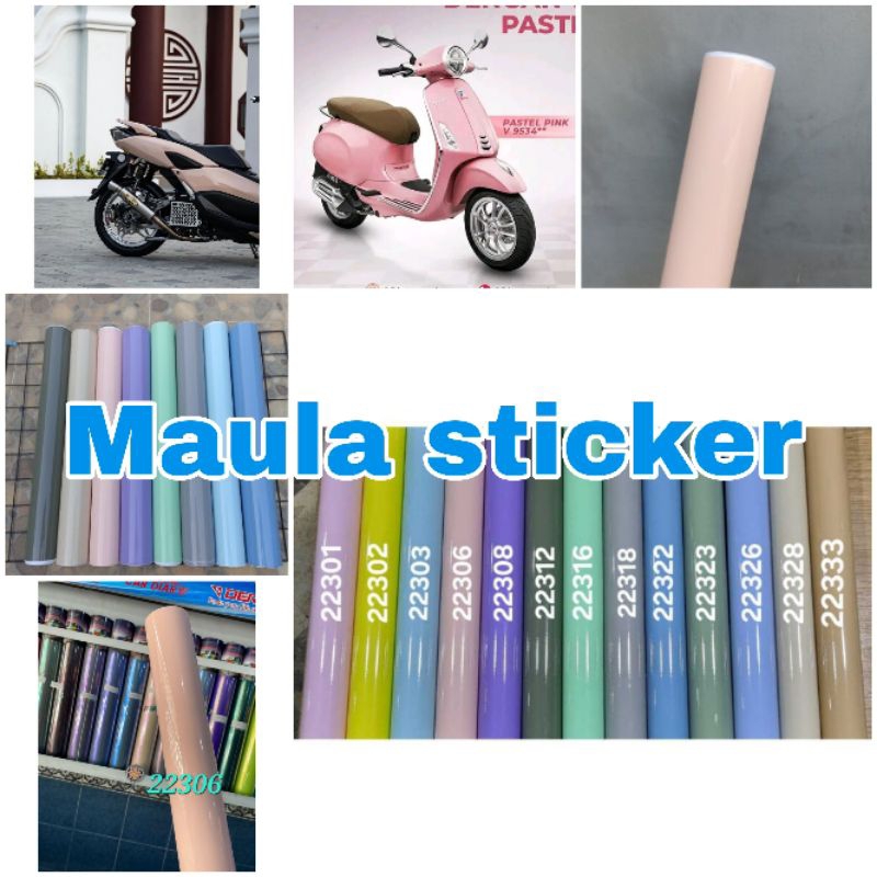 Skotlet Pink Pastel untuk Variasi Body Motor Atau Mobil