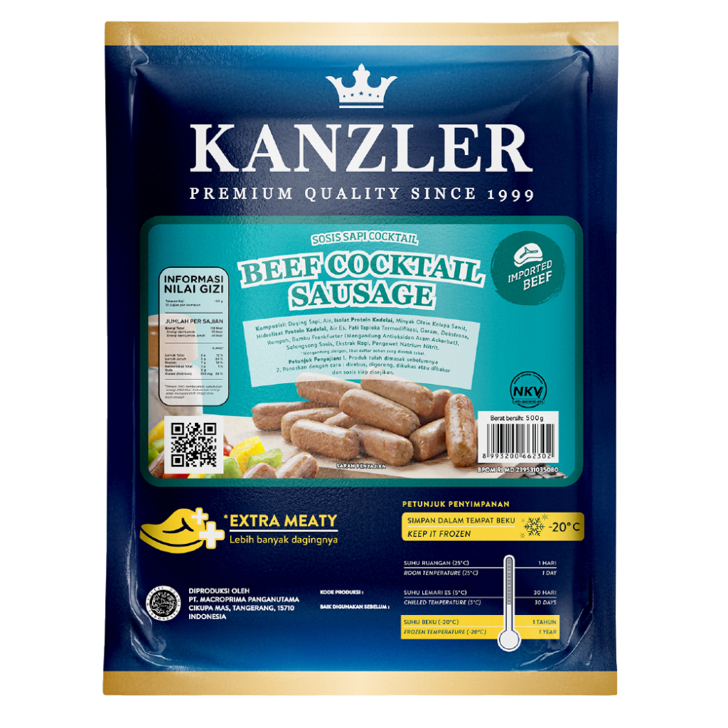 

KANZLER BEEF COCKTAIL 500 GR