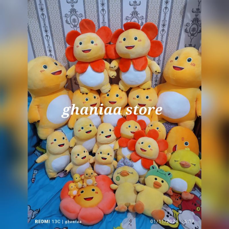 boneka dino nailong boneka lucu bahan lembut
