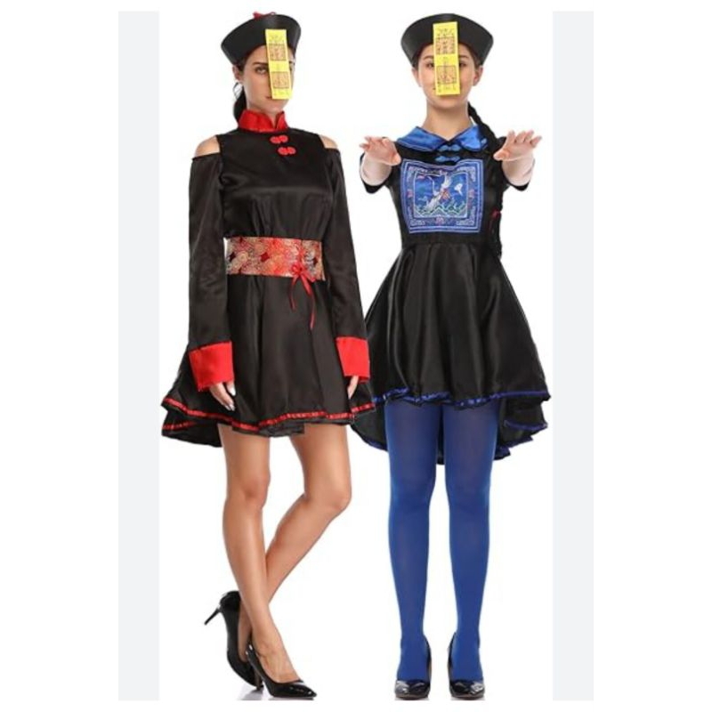 KOSTUM Cosplay Helloween//hantu cina// kostum Fampir