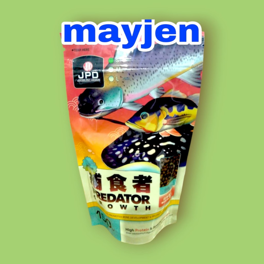 Pelet Ikan / JPD Predator Growth Sinking 150 gr