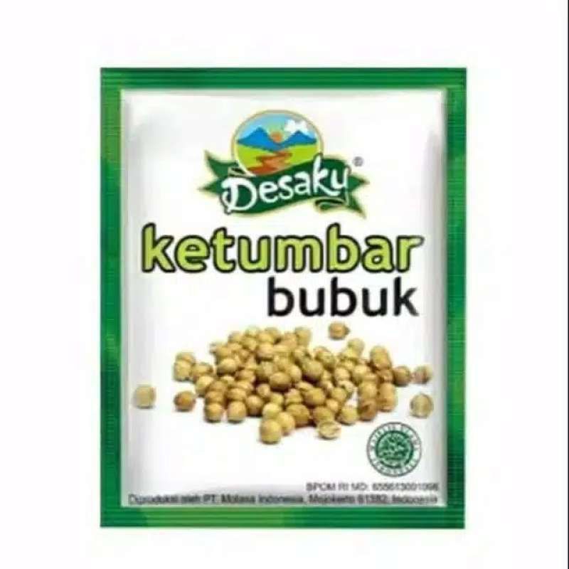 

KETUMBAR BUBUK DESAKU 12.5 GRAM 1 RENCENG 12 PCS