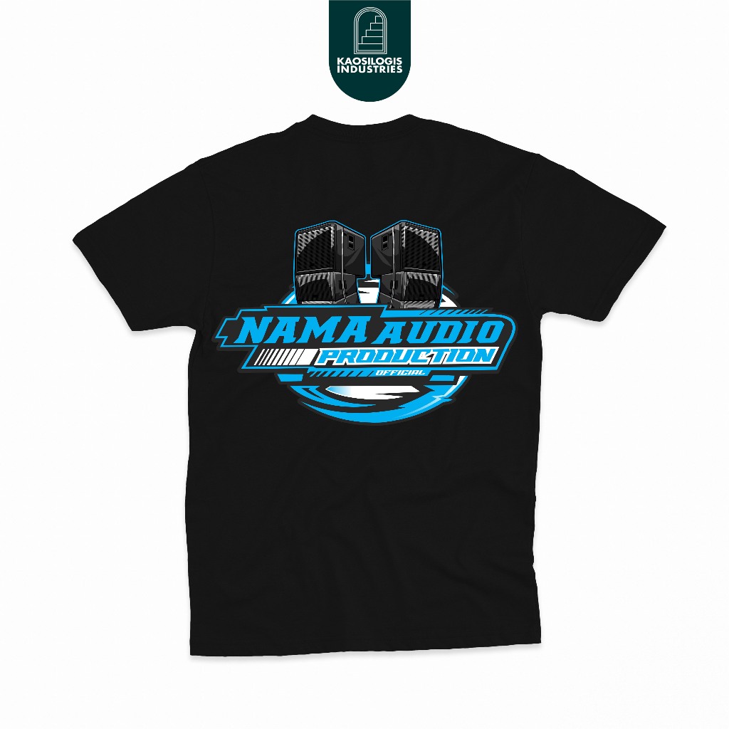 Kaos Audio Sound System Custom Nama Audio Crew Operator Sound System DB V1 - Kaosilogis