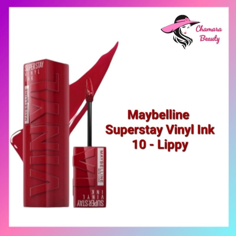 Maybelline Superstay Vinyl Ink 10 - Lippy,Lipcream maybelline,lipstik maybelline,maybelline vynil in