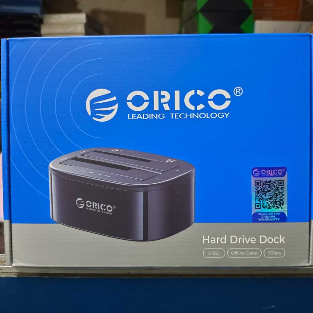 Orico 6228US3-C Docking  HDD & SSD USB 3.0 with Stand Alone Clone
