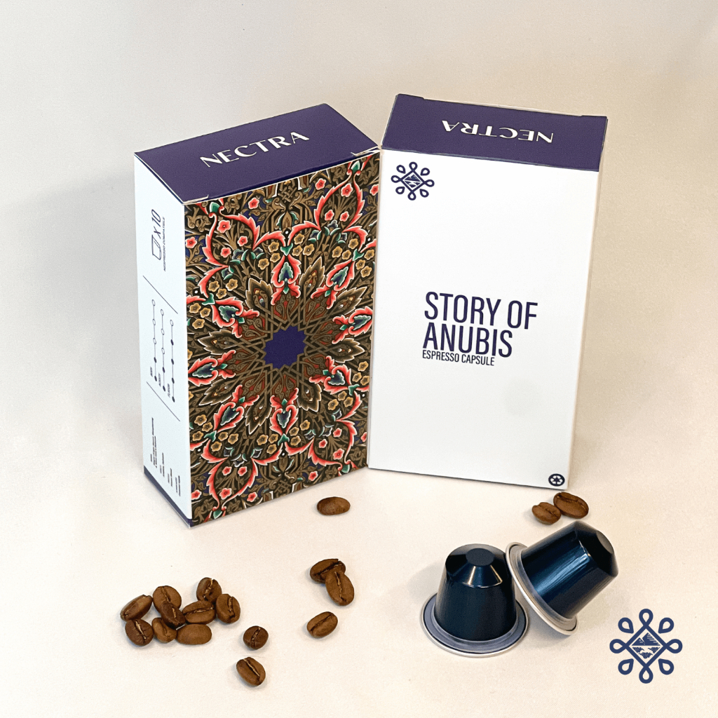 

Story of Anubis Espresso Capsule | Coffee Capsule by Nectra