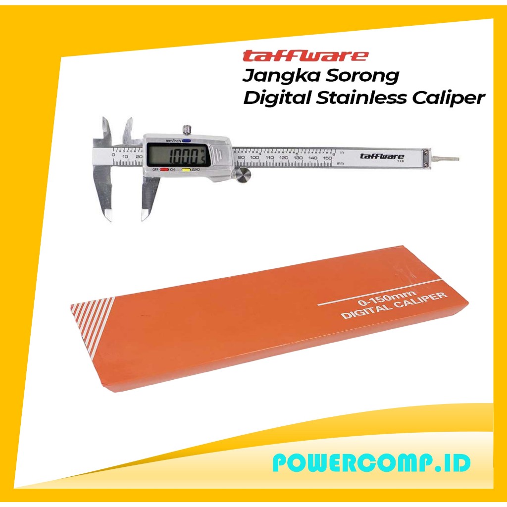 Jangka Sorong Digital Stainless Jangka Sorong Stainless 150 mm Alat Ukur Jangka Sorong 6 Inch 150 mm