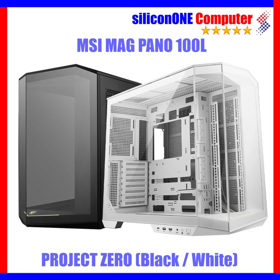 MSI MAG PANO 100L PZ Project Zero ATX Casing