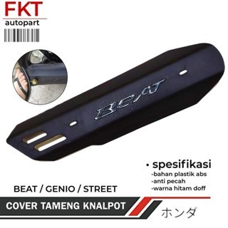 Cover tutup klanlpot variasi stroom tameng knalpot beat Vario 125 Vario 150 new all vario