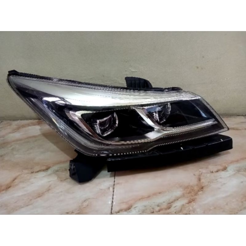 lampu depan,head lamp wuling cortez lensa 2 model led original