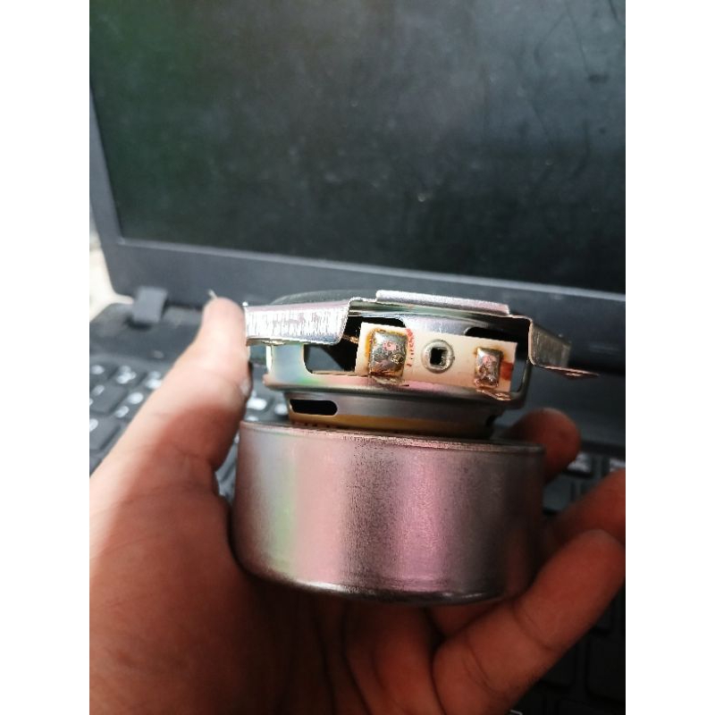 Speaker original LG copotan dari tv