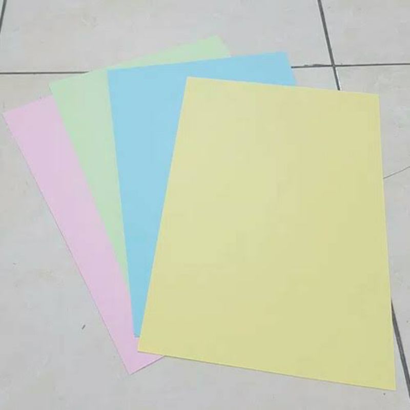 

kertas HVS warna F4 folio - 20 lembar