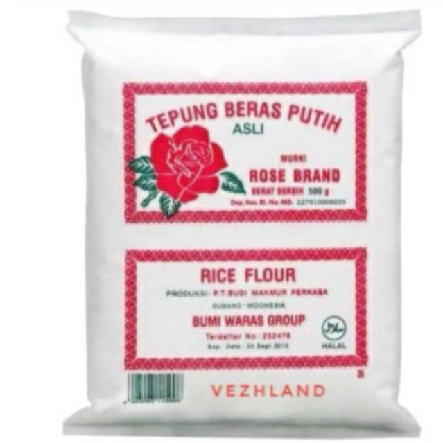 

Tepung Beras Rosebrand 500gr