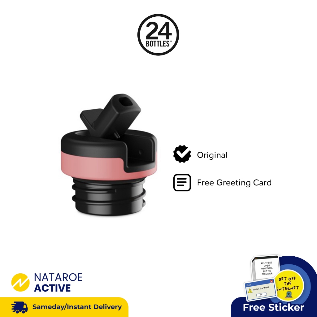 24Bottles Sport Lid - Pink