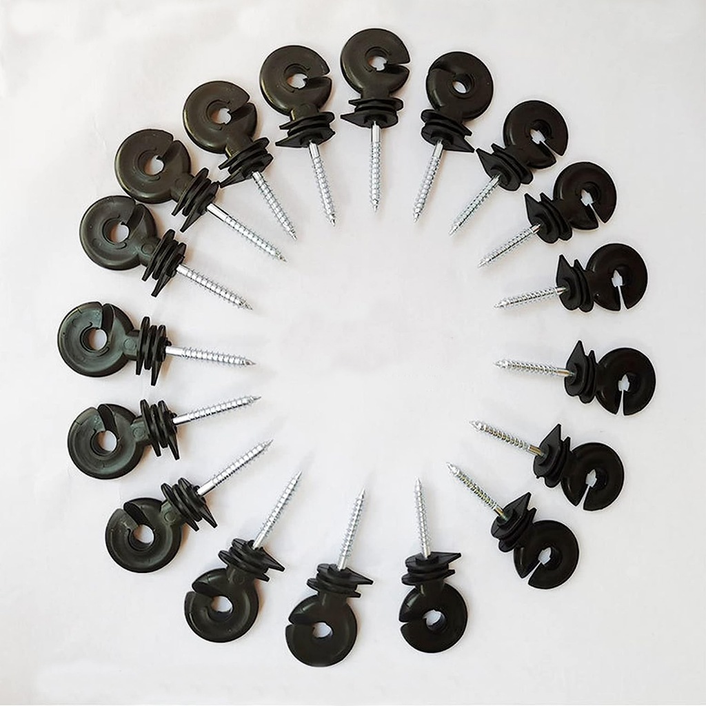 SHVA. 50pcs Ring Insulator paket Termurah dan berat 1kg ring kawat pagar listrik kejut