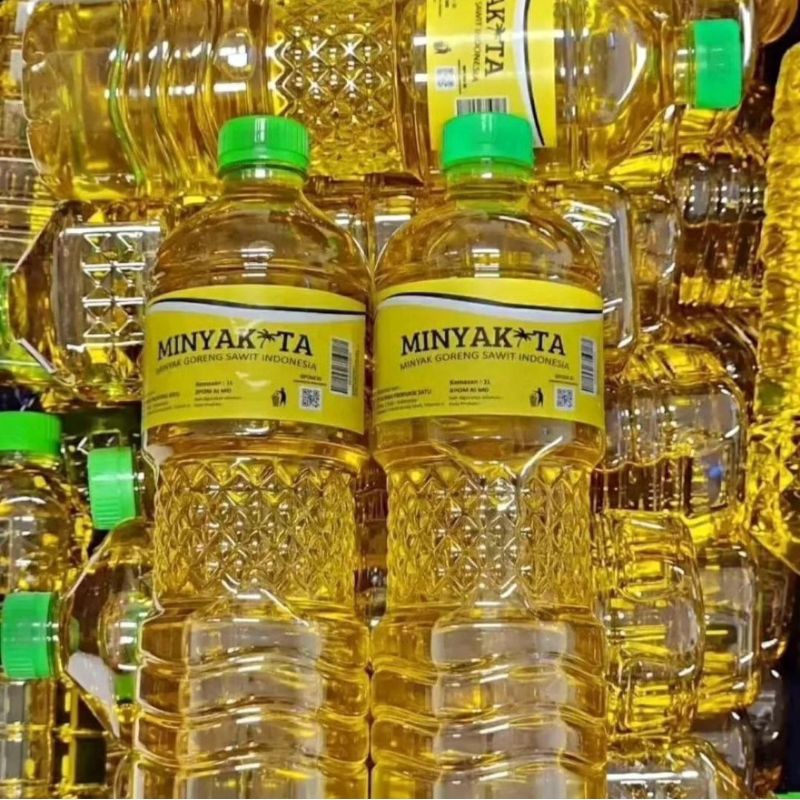 Minyak kita 1 liter botol - minyak goreng murah - minyak botol