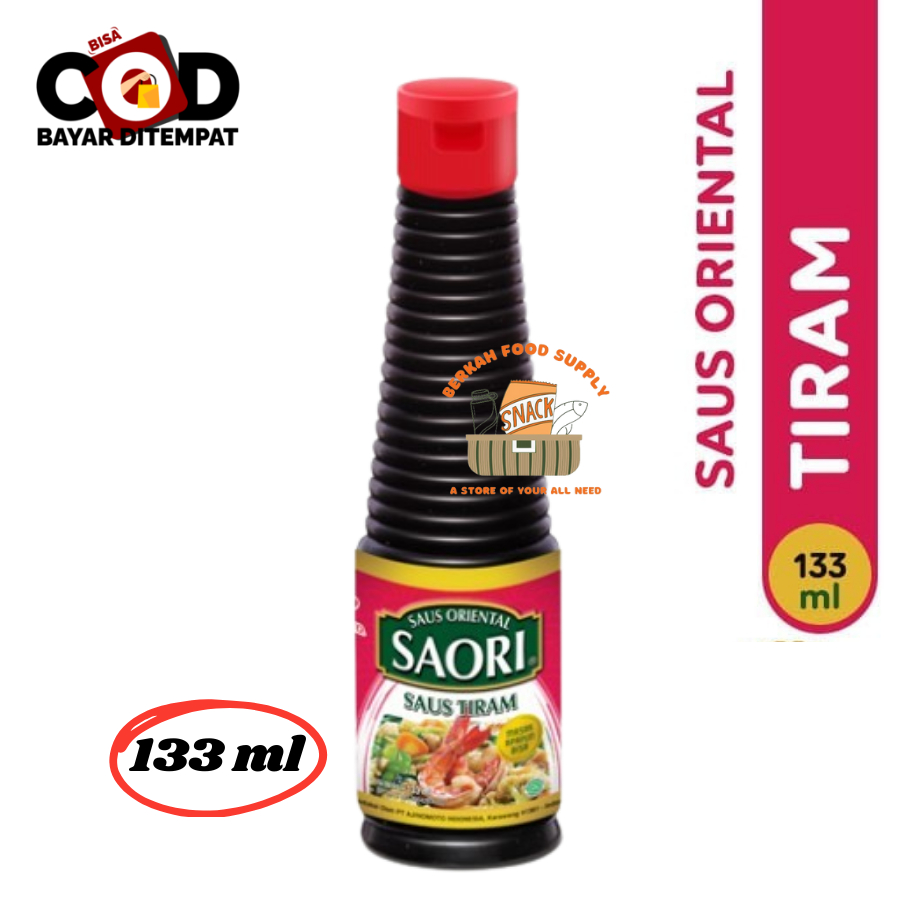 

[ BERKAH ] Saori Saus Tiram 133ml Saos Tiram Oriental Oyster Sauce Halal