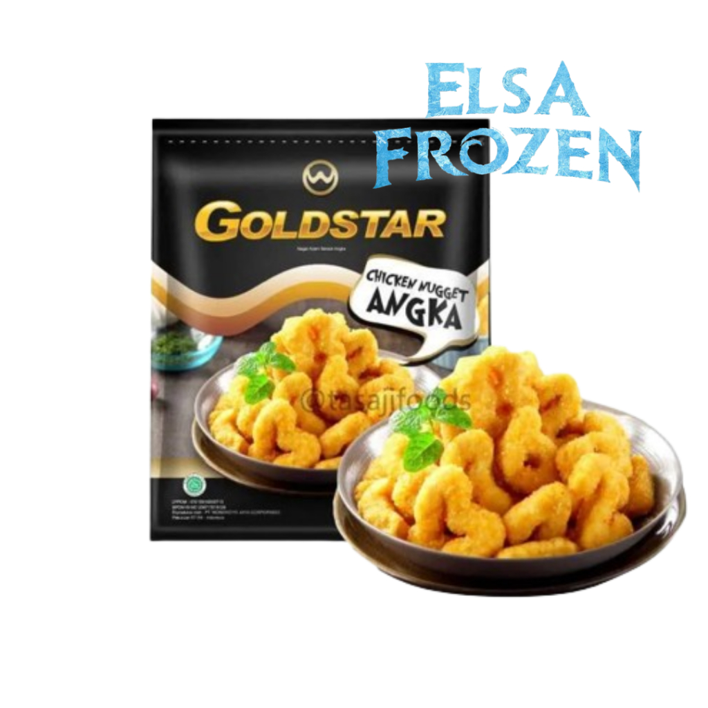 

GOLDSTAR CHICKEN NUGGET ANGKA 500GR