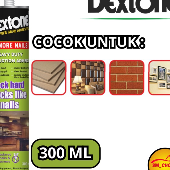 

Terbatas LEM DEXTONE NO MORE NAILS 3 ml LEM ANTI PAKU LEM TANPA PAKU 223