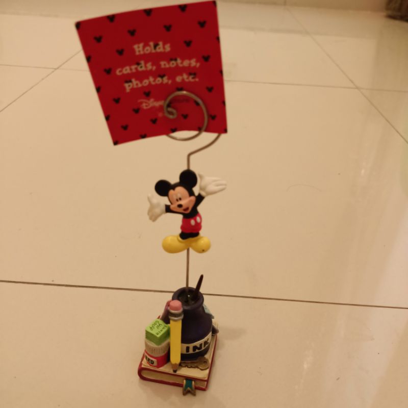 

Penjepit kertas notes photo Hold cards notes photos Mickey Mouse original Disney