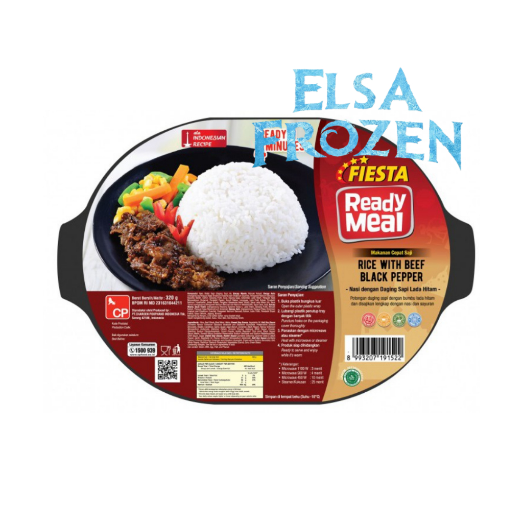 

FIESTA READY MEAL RICE WITH BEEF BLACKPAPPER 320GR HARGA PROMO