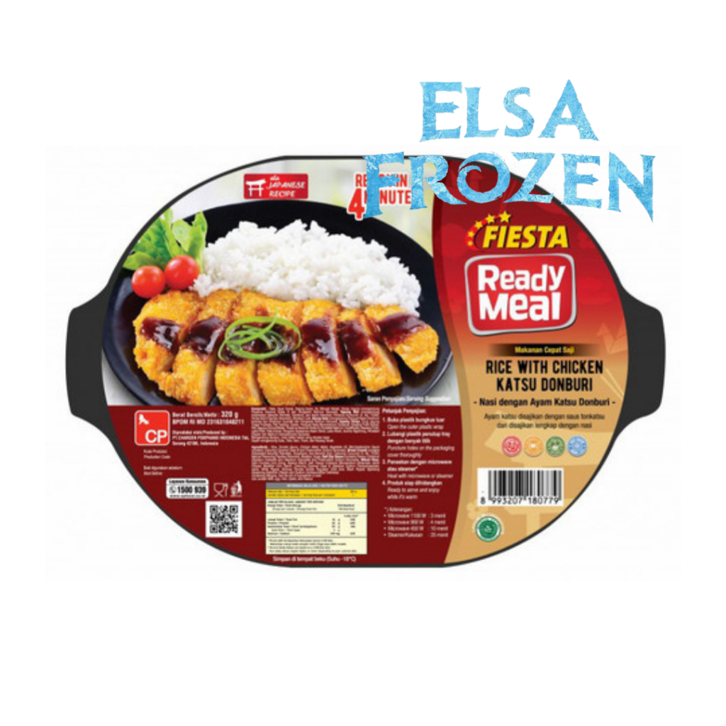 

FIESTA READY MEAL RICE WITH CHICKEN KATSU DONBURI 32OGR/MAKANAN INSTAN