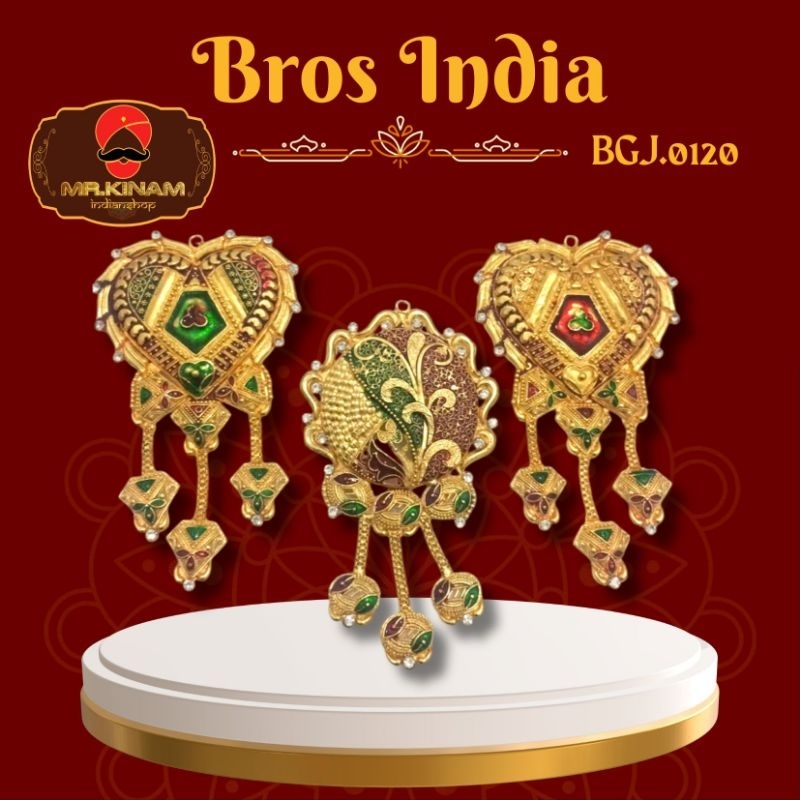 BROS INDIA DUBAI [BGJ.0120] HIJAB | JILBAB | KEBAYA