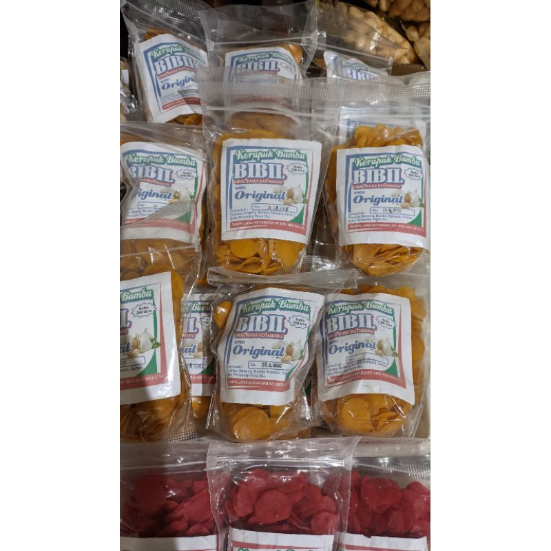 

Kerupuk Bumbu Bibil 3 rasa