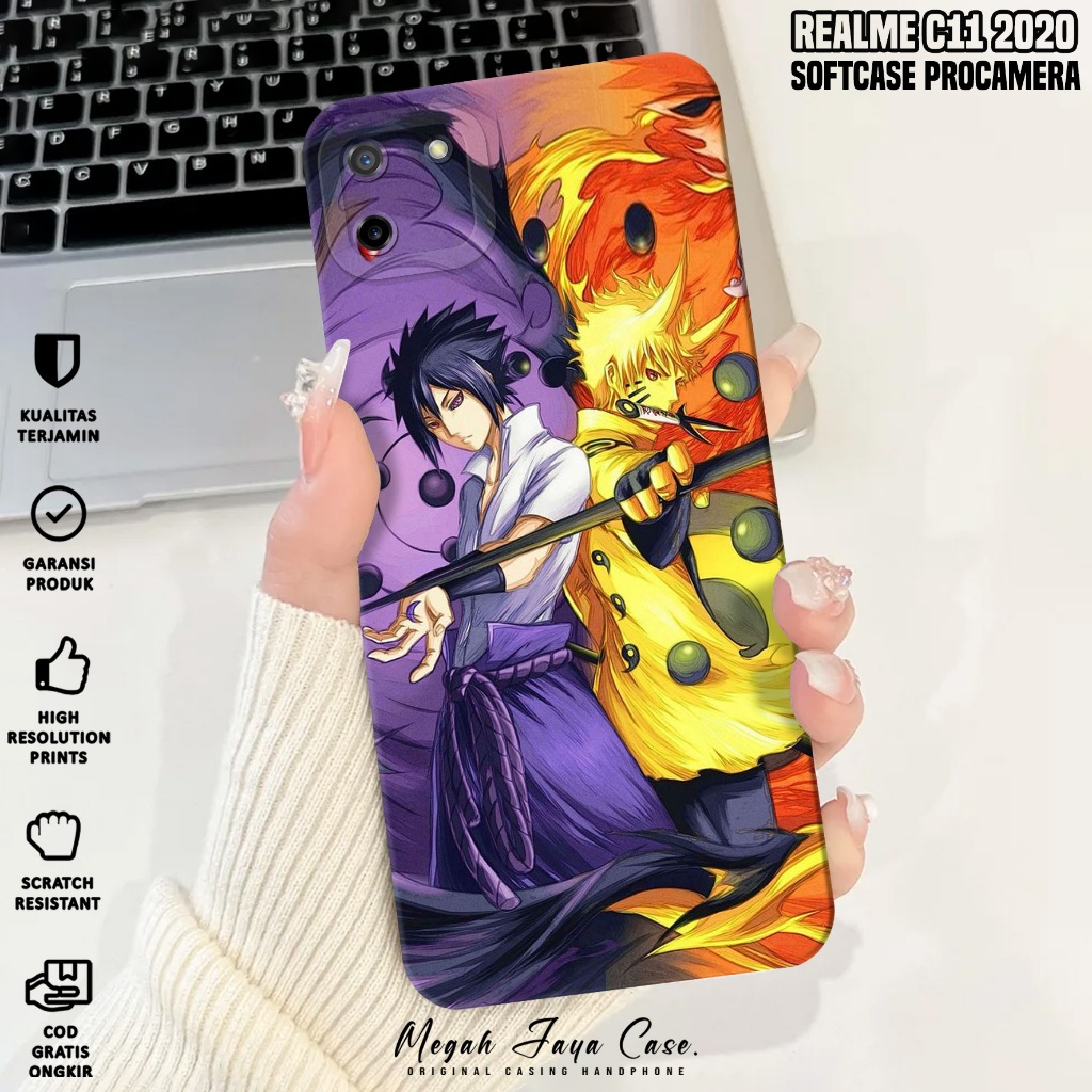 Case REALME C11 2020 - Casing REALME C11 2020 Motif Anime NRT - Softcase Hp REALME C11 2020 - Kondom