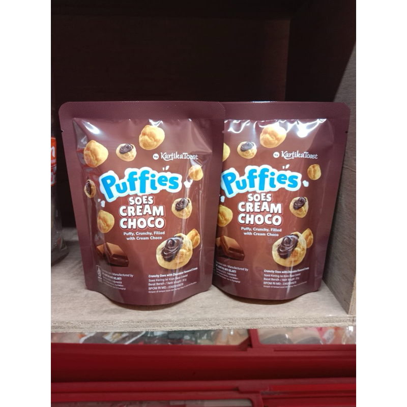 

puffies soes cream choco / kartikatoast