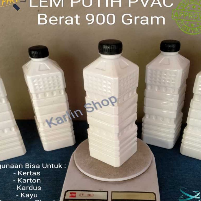 

Terbatas Lem Putih PVAC Curah Serbaguna Netto 9 Gram